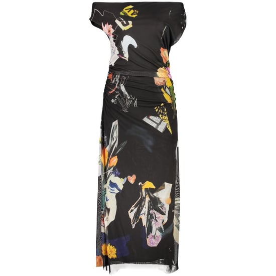 Desigual Zwarte Viscose Damesjurk - Image 1