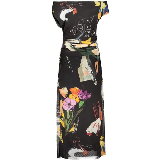 Desigual Zwarte Viscose Damesjurk - Image 2