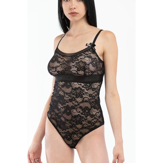 Moschino Zwarte Polyamid Bodysuit - Image 2