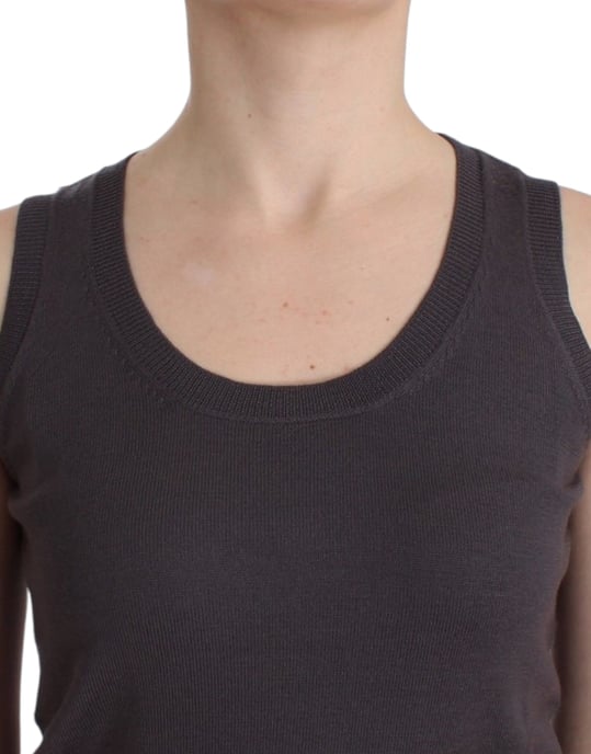 John Galliano Bruin gebreid tanktop - Image 5