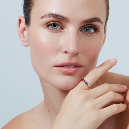 Luxenter ring in metaallegering en meerkleurige zirkonia afgewerkt in rhodium - Prazma - Image 2