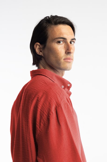 Oversized Knopsluiting Lange Mouwen Shirt - Image 4