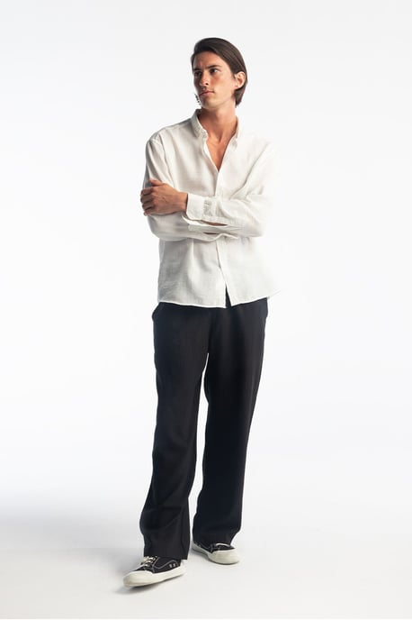 Overmaatse Knopenhemd met Lange Mouwen - Image 1