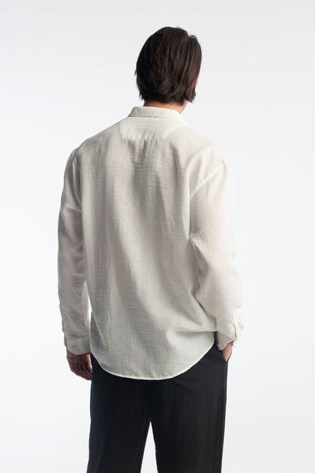 Overmaatse Knopenhemd met Lange Mouwen - Image 4