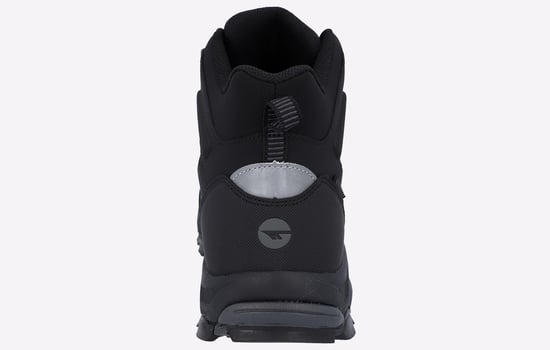 Hi-Tec Jackdaw Mid WP Heren Wandelschoenen Van Polyester In Zwart/Koolstofgrijs - Image 3
