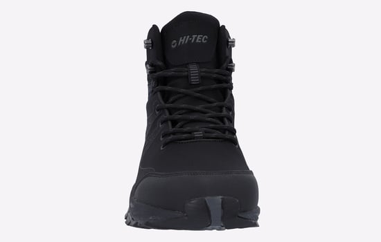 Hi-Tec Jackdaw Mid WP Heren Wandelschoenen Van Polyester In Zwart/Koolstofgrijs - Image 5