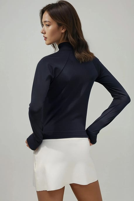 Fitted Gebreide Coltrui Actieve Top - Image 5
