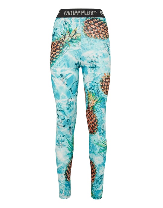 Sport Leggings Pineapple Skies - Image 1