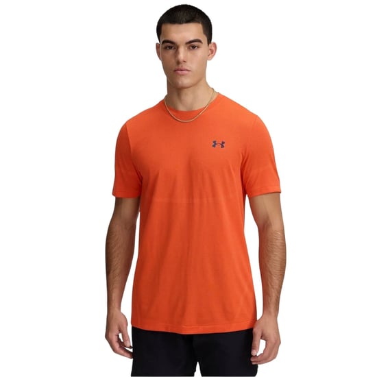 Under Armour Heren Vanish Elite Naadloos T-shirt (Vuurrood) - Image 2