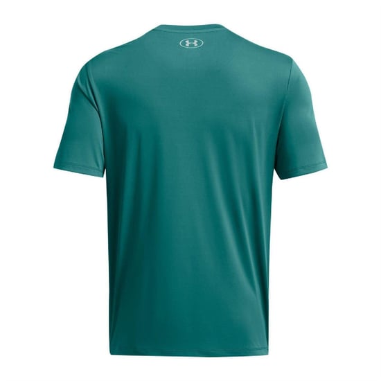 Under Armour Heren Tech Reflecterend T-Shirt (Groen) - Image 2