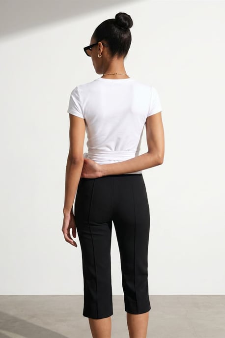 Crop Wrap Blouse met Strikdetail - Image 2