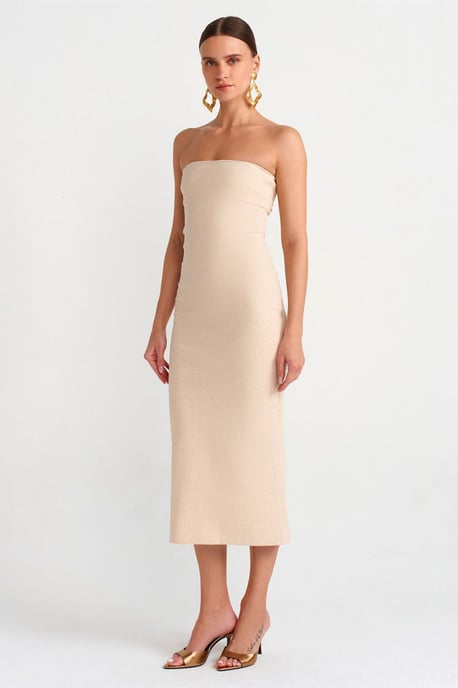 Strapless Bodycon Midi-jurk - Image 3