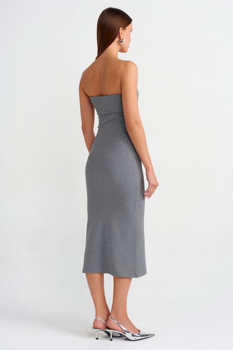 Strapless Bodycon Midi-jurk - Image 2