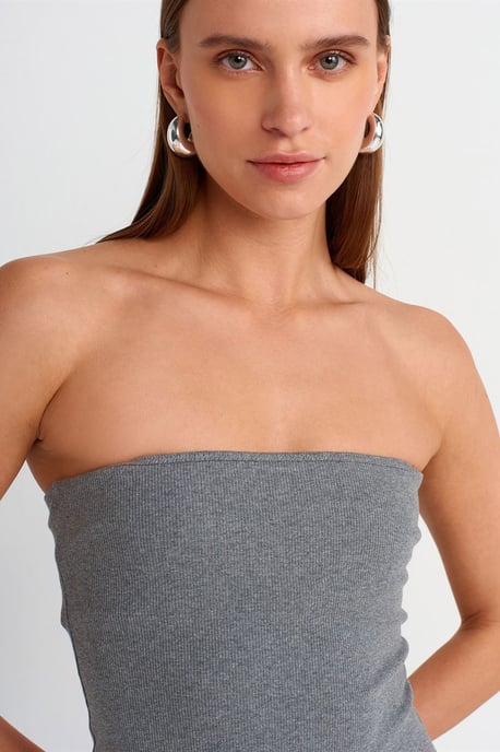 Strapless Bodycon Midi-jurk - Image 4