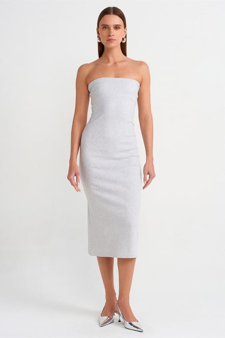 Strapless Bodycon Midi-jurk - Image 3