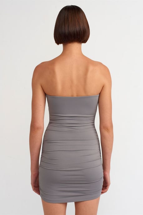 Strapless Bodycon Mini Jurk - Image 2