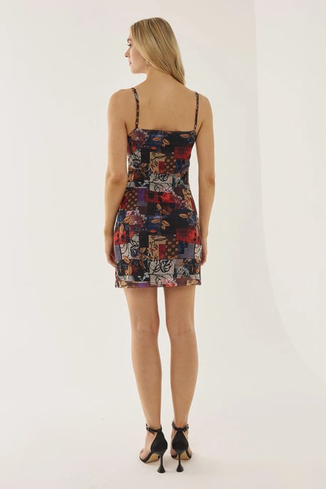 Geprinte Mini-jurk - Image 5