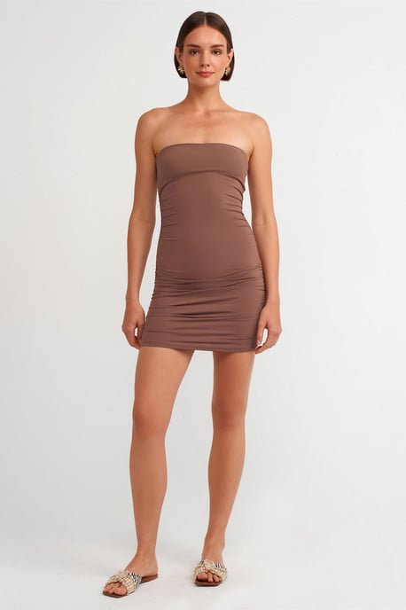 Strapless Bodycon Mini Jurk - Image 3