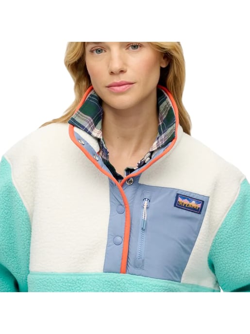 Superdry Fleece Block voor dames - Image 4