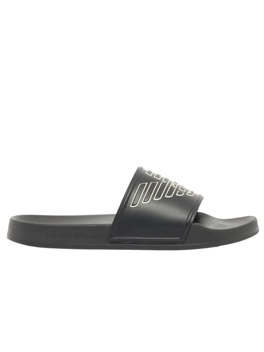 Emporio Armani heren slippers met adelaarmotief - Image 1