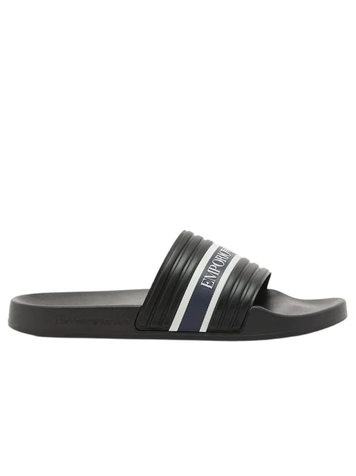 Emporio Armani heren slippers met adelaarmotief - Image 1