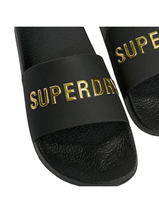 Superdry Premium Metallic Slides voor dames - Image 3