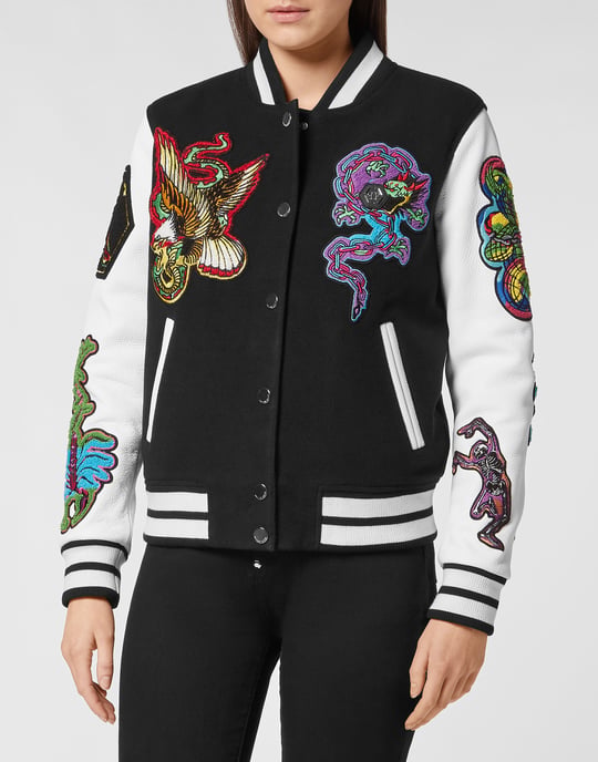 Leren Bomber Tattoo - Image 2
