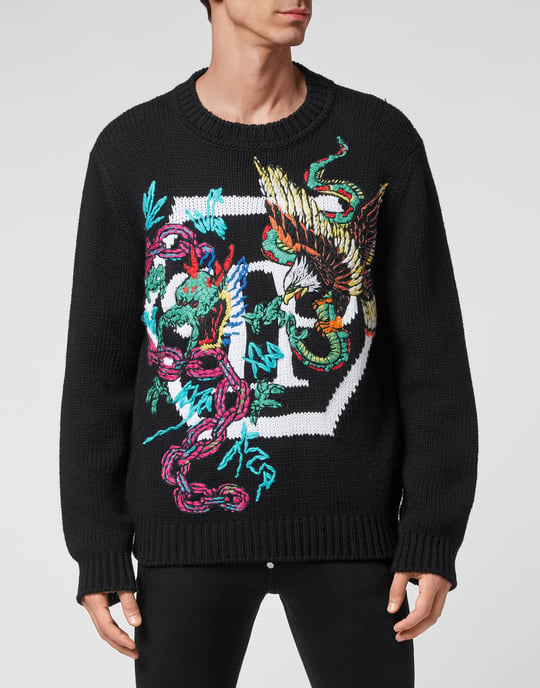 Pullover Ronde Hals Tattoo - Image 2