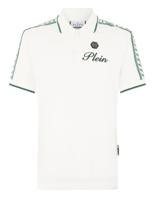 Piquet Polo T-Shirt Plein Tennis - Image 1