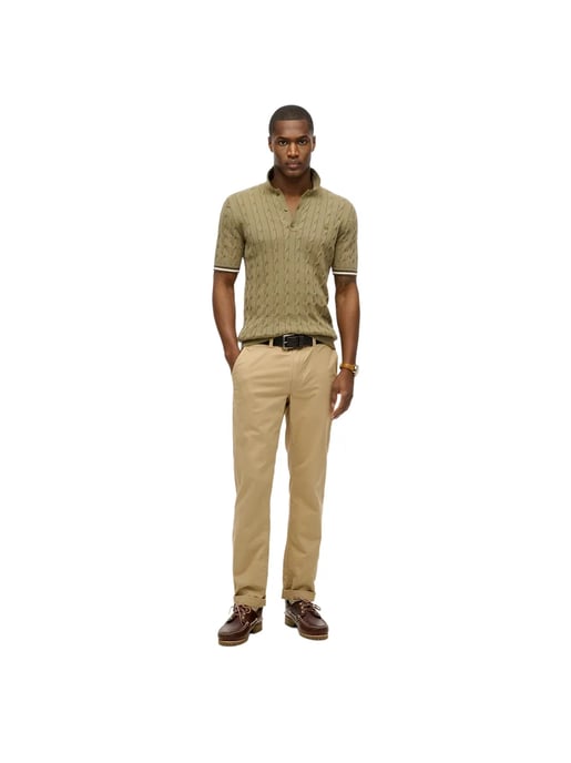 Superdry gebreide poloshirt voor heren - Image 2