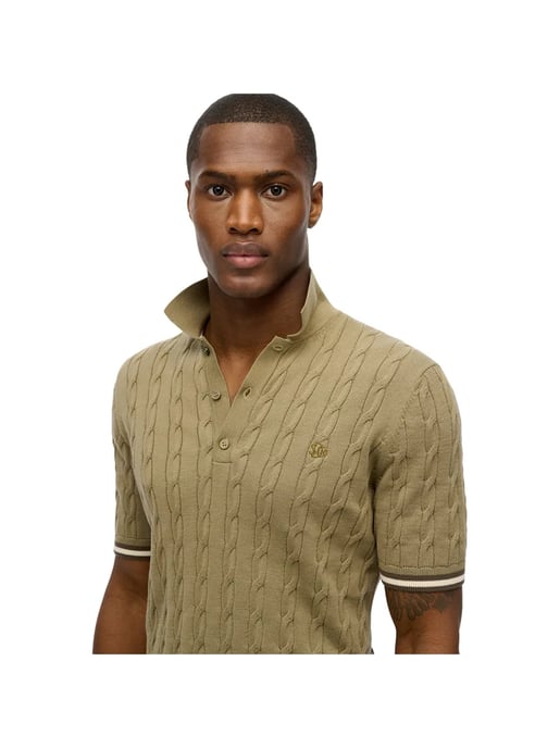 Superdry gebreide poloshirt voor heren - Image 4