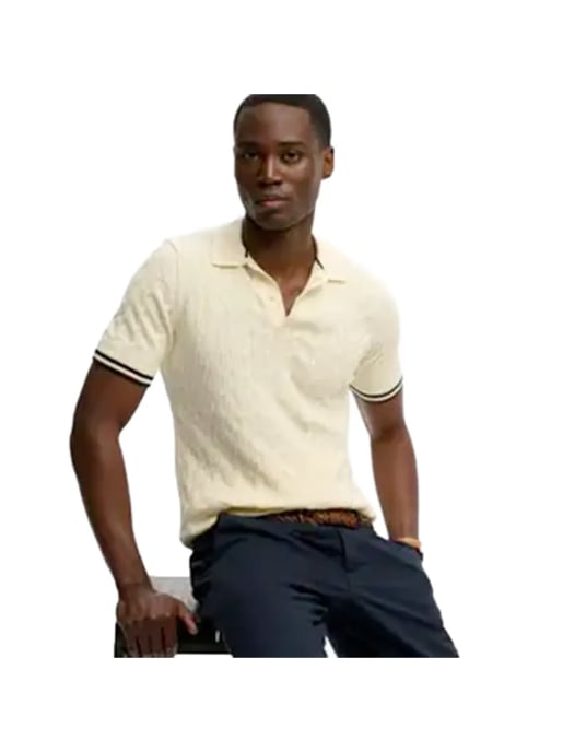 Superdry gebreide poloshirt voor heren - Image 3