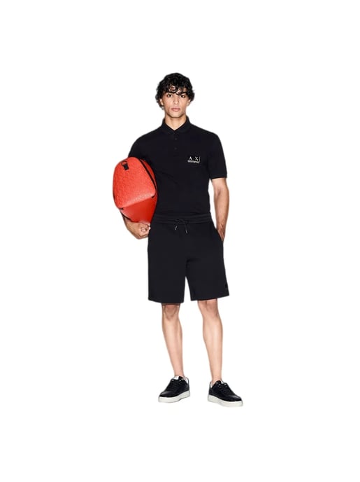 Armani Exchange herenpolo met patch - Image 2