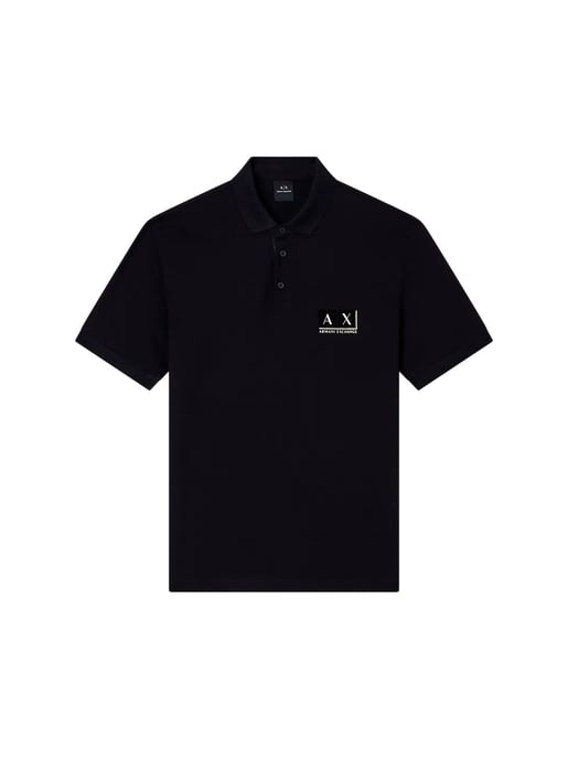 Armani Exchange herenpolo met patch - Image 4
