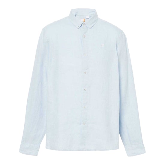 Timberland Heren Linnen Relaxed Fit Overhemd (Skyway) - Image 2