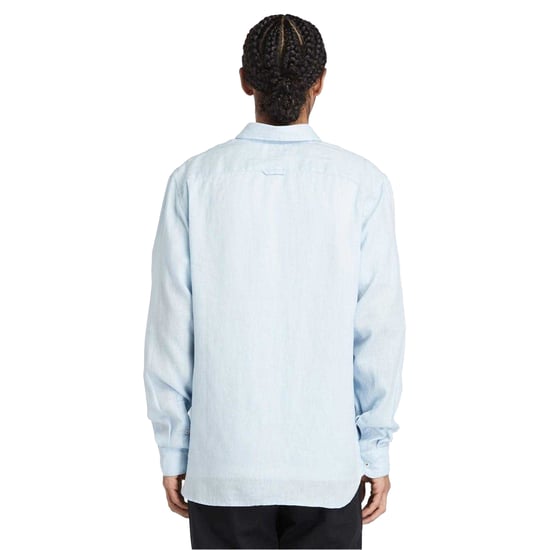 Timberland Heren Linnen Relaxed Fit Overhemd (Skyway) - Image 3