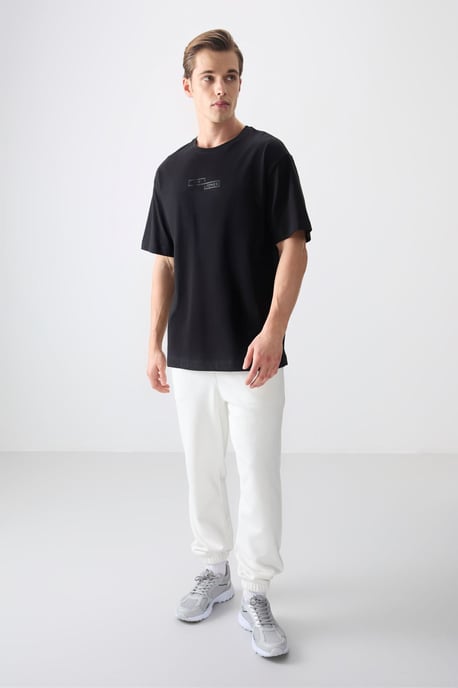 Oversized Katoenen Gedrukt T-Shirt - Image 4