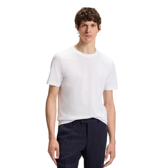 Boss Heren Bubble Normaal T-Shirt (Wit) - Image 1