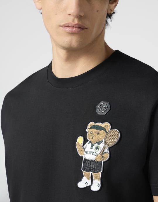 Round Neck T-Shirt Teddy Tennis Patch - Image 3