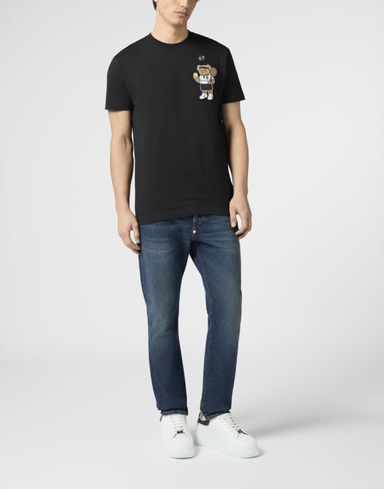 Round Neck T-Shirt Teddy Tennis Patch - Image 4