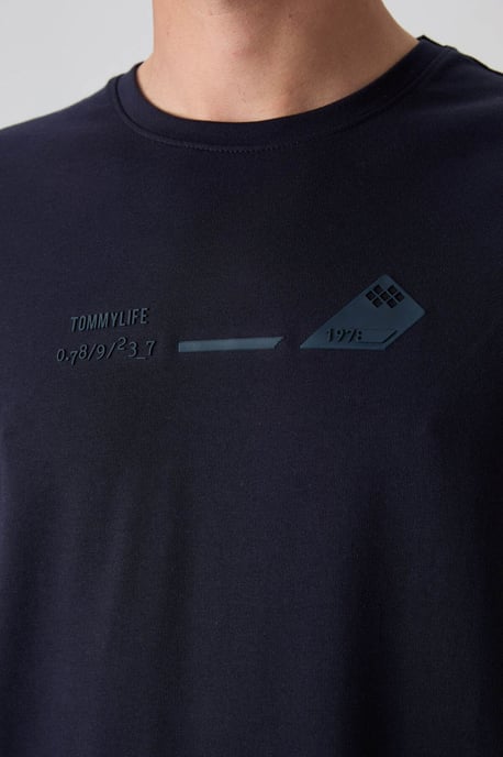 Oversized Katoen-Polyester T-shirt met Ronde Hals - Image 3