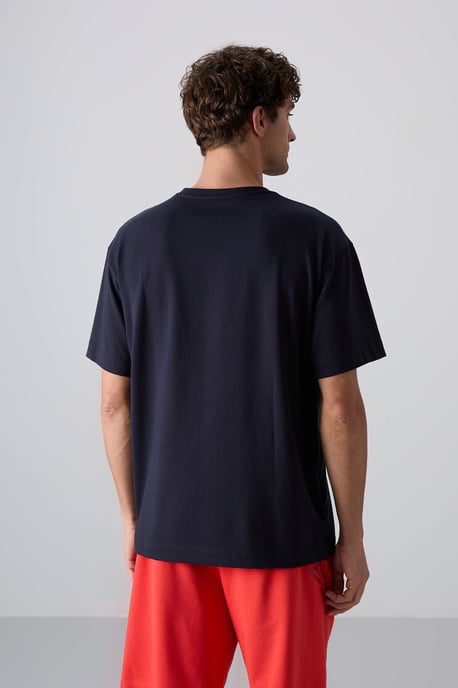 Oversized Katoen-Polyester T-shirt met Ronde Hals - Image 5