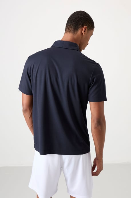Heren Polo Kraag Knop T-shirt - Image 6