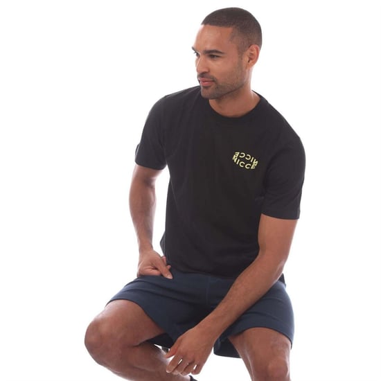 Nicce Heren Tanetta Katoen Regular T-shirt (Zwart) - Image 4