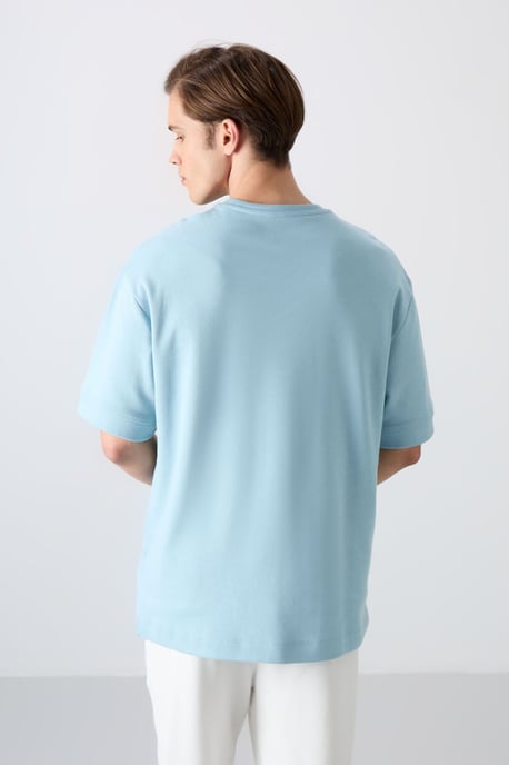 Oversized Katoennen Blend Ronde Hals T-Shirt - Image 5
