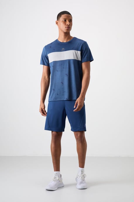 Heren Kleurverloop Crewneck T-Shirt - Image 3