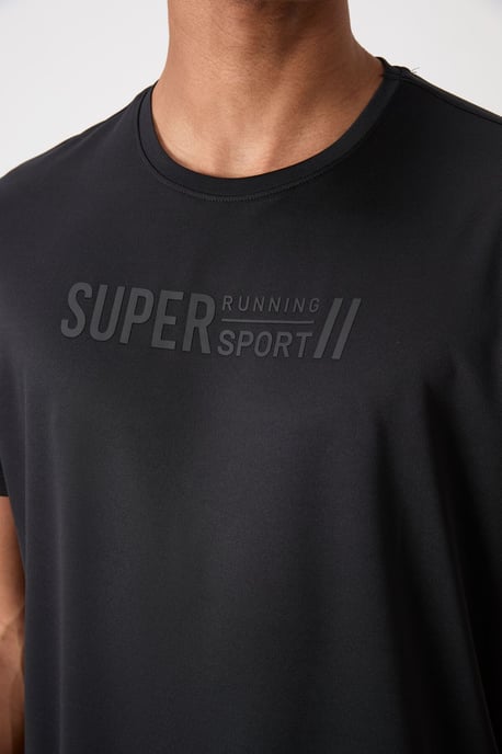 Heren Gedrukt Ronde Hals T-Shirt - Image 2