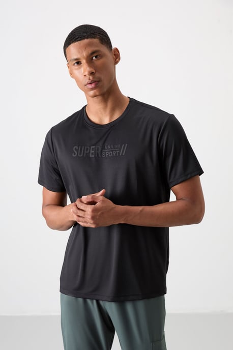 Heren Gedrukt Ronde Hals T-Shirt - Image 4
