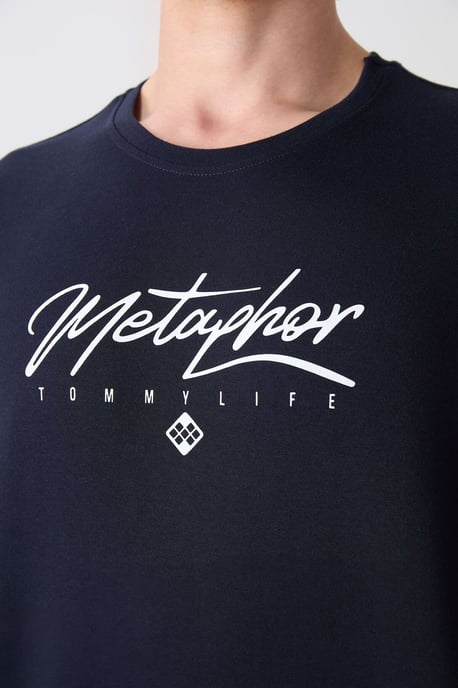 Oversized Geprinte Crew Neck T-shirt - Image 3
