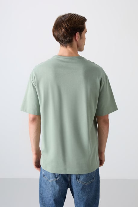 Oversized Geprinte Crew Neck T-shirt - Image 5